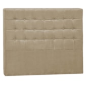 Cabeceira Queen Pequim P04 160 cm Suede Bege TCA 941 - Amarena Móveis