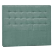 Cabeceira Queen Pequim P04 160 cm Suede Turquesa TCA 946 - Amarena Móveis