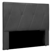 Cabeceira queen serena SPZ 160cm veludo preto