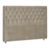 Cabeceira Queen Tóquio P04 160 cm Suede Bege TCA 941 - Amarena Móveis