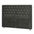 Cabeceira Queen Tóquio P04 160 cm Suede Cinza Escuro TCA 958 - Amarena Móveis