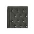 Cabeceira Queen Tóquio P04 160 cm Suede Cinza Escuro TCA 958 - Amarena Móveis
