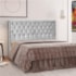 Cabeceira Queen Tóquio P04 160 cm Suede Cinza TCA 940 - Amarena Móveis