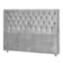 Cabeceira Queen Tóquio P04 160 cm Suede Cinza TCA 940 - Amarena Móveis