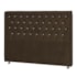 Cabeceira Queen Tóquio P04 160 cm Suede Marrom TCA 942 - Amarena Móveis