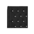 Cabeceira Queen Tóquio P04 160 cm Suede Preto TCA 944 - Amarena Móveis