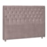 Cabeceira Queen Tóquio P04 160 cm Suede Rosê TCA 949 - Amarena Móveis