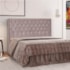 Cabeceira Queen Tóquio P04 160 cm Suede Rosê TCA 949 - Amarena Móveis