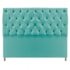 Cabeceira Sofia 160 cm Queen Size Suede Azul Ciano - Amarena Móveis