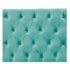Cabeceira Sofia 195 cm King Size Suede Azul Tiffany - Amarena Móveis