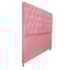 Cabeceira Sofia 195 cm King Size Suede Rosa Bebê - Amarena Móveis