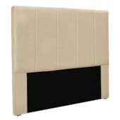 Cabeceira Solteiro Australia 90cm Linho Dourado