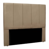Cabeceira Solteiro Australia 90cm Suede Bege