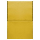 Cabeceira Solteiro Bali P02 90 cm para cama Box Suede Amarelo - Amarena Móveis
