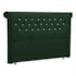 Cabeceira Solteiro Brescia P04 90 cm Suede Verde TCA 947 - Amarena Móveis