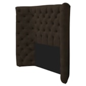 Cabeceira Solteiro Everest P02 90 cm para cama Box Corano Marrom - Amarena Móveis