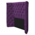 Cabeceira Solteiro Everest P02 90 cm para cama Box Suede Roxo - Amarena Móveis