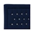 Cabeceira Solteiro Iasi P04 90 cm Suede Azul Marinho TCA 948 - Amarena Móveis