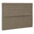 Cabeceira Solteiro Iasi P04 90 cm Suede Marrom Claro TCA 945 - Amarena Móveis