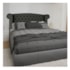 Cabeceira Solteiro Lyon P04 90 cm Suede Cinza Escuro TCA 958 - Amarena Móveis