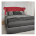 Cabeceira Solteiro Moscou P04 90 cm Suede  Vermelho TCA 53 - Amarena Móveis