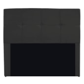 Cabeceira Solteiro Marseille P02 90 cm Corano Preto - Amarena Móveis