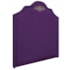 Cabeceira Solteiro Orlando P02 90 cm para cama Box Suede Roxo - Amarena Móveis