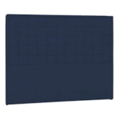 Cabeceira Solteiro Palermo P04 90 cm Suede Azul Marinho TCA 948 - Amarena Móveis