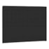 Cabeceira Solteiro Palermo P04 90 cm Suede Preto TCA 944 - Amarena Móveis