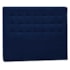 Cabeceira Solteiro Pequim P04 90 cm Suede Azul Marinho TCA 948 - Amarena Móveis