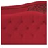 Cabeceira Yasmim Estofada Capitonê 160 cm para Cama Quarto Box Queen Size Suede Vermelho - Amarena