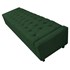 Calçadeira Baú Casal Everest P02 140 cm para cama Box Suede Verde - Amarena Móveis