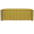 Calçadeira Baú Casal Minsk P02 140 cm para cama Box Suede Amarelo - Amarena Móveis