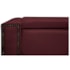 Calçadeira Baú Casal Minsk P02 140 cm para cama Box Suede Bordô - Amarena Móveis