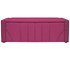 Calçadeira Baú Casal Minsk P02 140 cm para cama Box Suede Pink - Amarena Móveis