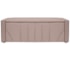 Calçadeira Baú Casal Minsk P02 140 cm para cama Box Suede Rosê - Amarena Móveis