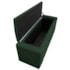 Calçadeira Baú Casal Minsk P02 140 cm para cama Box Suede Verde - Amarena Móveis