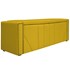 Calçadeira Baú King Minsk P02 195 cm para cama Box Corano Amarelo - Amarena Móveis