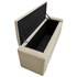 Calçadeira Baú King Minsk P02 195 cm para cama Box Corano Bege - Amarena Móveis