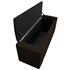 Calçadeira Baú King Minsk P02 195 cm para cama Box Corano Marrom - Amarena Móveis