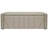 Calçadeira Baú King Minsk P02 195 cm para cama Box Suede Bege - Amarena Móveis