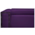 Calçadeira Baú King Minsk P02 195 cm para cama Box Suede Roxo - Amarena Móveis