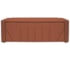 Calçadeira Baú King Minsk P02 195 cm para cama Box Suede Terracota - Amarena Móveis