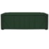 Calçadeira Baú King Minsk P02 195 cm para cama Box Suede Verde - Amarena Móveis