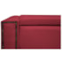 Calçadeira Baú King Minsk P02 195 cm para cama Box Suede Vermelho - Amarena Móveis