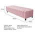 Calçadeira Baú Queen Everest P02 160 cm para cama Box Corano Rosa Bebê - Amarena Móveis