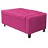 Calçadeira Baú Solteiro Everest P02 90 cm para cama Box Suede Pink - Amarena Móveis