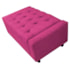 Calçadeira Baú Solteiro Everest P02 90 cm para cama Box Suede Pink - Amarena Móveis