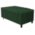 Calçadeira Baú Solteiro Everest P02 90 cm para cama Box Suede Verde - Amarena Móveis