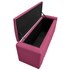 Calçadeira Baú Solteiro Minsk P02 90 cm para cama Box Corano Pink - Amarena Móveis